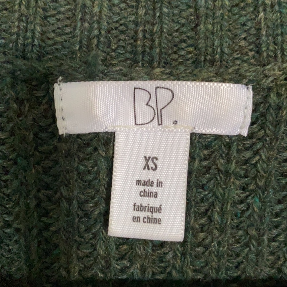 BP Ribbed Mock Neck Sweater - Picture 2 of 4